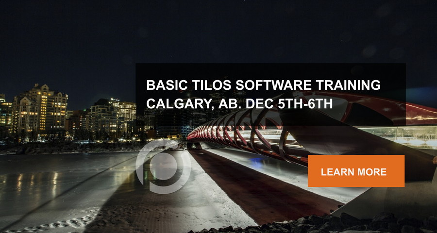 Basic TILOS Software Training, Calgary, AB, Dec 5th-6th 2019