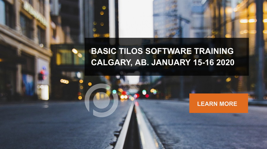 Basic TILOS Software Training, Calgary, AB, Jan 15-16th 2020