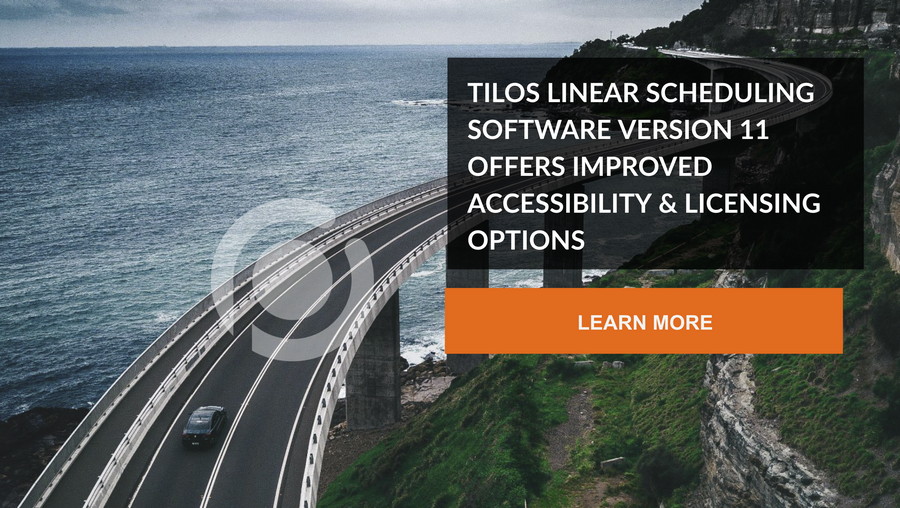 Latest Tilos Linear Scheduling Software update provides an even more compelling solution for project planners.