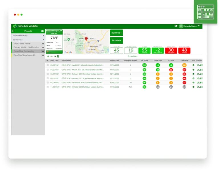 Schedule Validator - Validate Construction Schedules from P6, & More